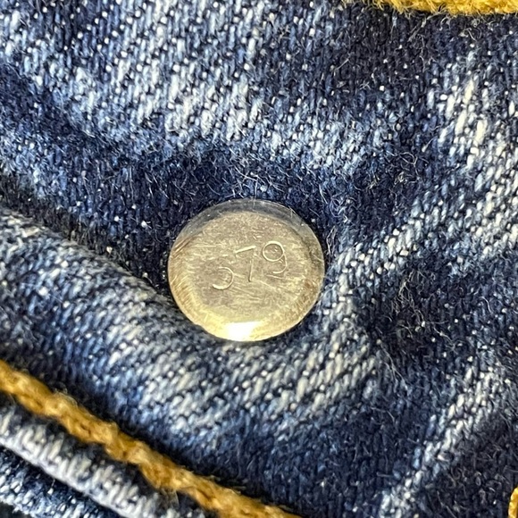 Vintage Y2K Levi's 512 Slim Taper Jeans Womens 18 MIS S High Waist Made In USA - Picture 13 of 13